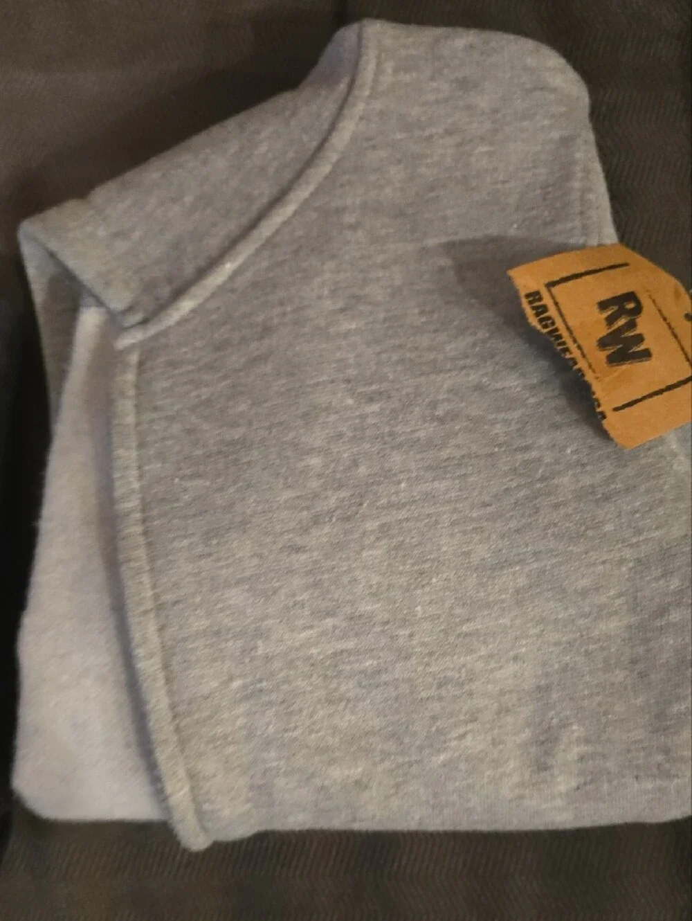 Two Toddler Zip-Up Jacket - Charcoal & Light Gray